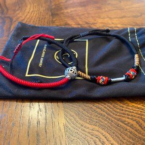 Set of 2 Jean Claude Woven Bracelets